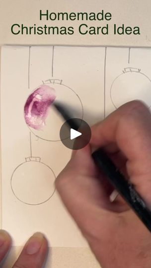 19K views · 372 reactions | Home-made watercolour Christmas idea. #Home-MadeCards #Home-MadeChristmasCards #Home-MadeWatercolourChristmasCards #ChristmasCardBaubles #ChristmasCard #KarenRice #KarenRiceTutorials #EasyChristmasCardIdeas #EasyChristmasCards real time tutorial link: https://youtu.be/_o1csVY9koY?si=T99a4Bg3Srp46ogh | Karen Rice Watercolour Tutorials | Man DeLorean · Sugar Plum Fairy Watercolour Christmas, Simple Christmas Cards, Christmas Idea, Sugar Plum Fairy, Homemade Christmas Cards, Watercolor Christmas Cards, Watercolor Christmas, Christmas Holiday Cards, Christmas Cards To Make