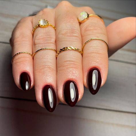 The perfect fall color 🙈🍒 • Nails by @lia_naillab & @adri_naillab • Luminary Manicure • Color: Balck Cherry Berry (Gelish) • 📍10856 SW 104th St Miami, FL 33176 United States |Suite 105| • #luminarynailsystems #luminary #luminarynails #nailsnailsnails #nails #manicure #miaminailtech #miaminails #kendallnails #kendallnailtech #miaminailsalon #nails2inspire #cutlerbaynails #naturalnails #naturalnailsmiami #longnails #fallcolors #burgandynails #fall