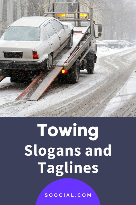 Tow Truck Humor, Towing Humor, Catchy Lines, Trucking Humor, Truck Quotes, Towing Company, Towing And Recovery, Car Breaks, Towing Service