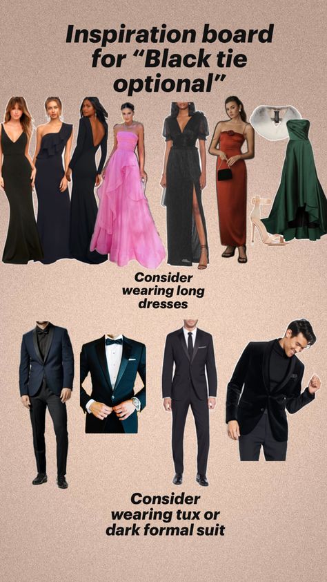 Black Tie Optional Men, Black Tie Optional Attire, Black Tie Wedding Guest Attire, Black Tie Optional Wedding, Black Tie Outfits, Party Dress Codes, Black Tie Dress Code, Black Tie Optional, Dark Suit