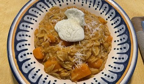 Brown Butter Orzo With Butternut Squash, Butter Orzo, New York Times Cooking, Pasta Meals, Vegetable Stock, Red Pepper Flakes, Orzo, Brown Butter, The Winner