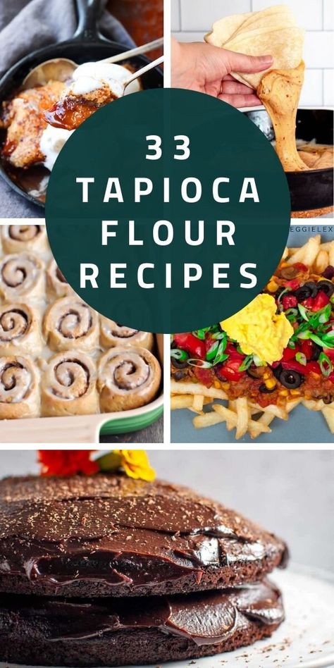 Recipes With Tapioca Flour, Recipes With Tapioca, Tapioca Flour Recipes, Healthy Muffins For Kids, Tapioca Recipes, Gluten Free Pita, Starch Foods, Gluten Free Vegetarian Recipes, Gluten Free Gingerbread