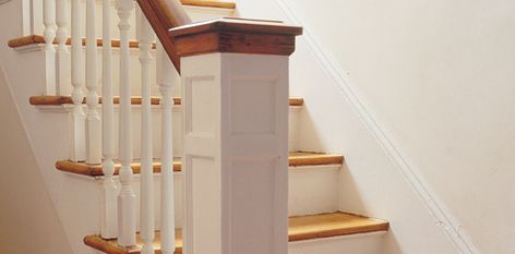 How to Replace a Baluster - This Old House Staircase Spindles, Interior Stair Railing, Rustic Stairs, Stair Spindles, Wood Balusters, Stair Balusters, Building Stairs, Wood Railing, House Makeover