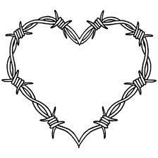 Barbed Wire Heart, Wire Heart, Flash Tattoo Designs, Heart Drawing, Barbed Wire, Cute Tattoos, Flash Tattoo, Tattoo Drawings, Tatting