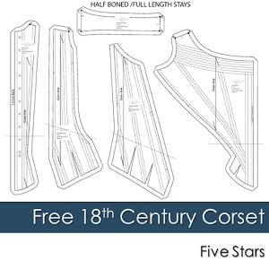 Free 18th Century Corset Pattern free corset pattern 18th Century Corset Pattern, 18th Century Stays Pattern, 18th Century Dress Pattern, Free Corset Pattern, Stays Pattern, 18th Century Dress, Corset Sewing Pattern, 18th Century Clothing, Corset Pattern