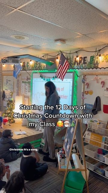 2nd Grade Teacher on Instagram: "My student’s reaction to our first 12 DAYS OF CHRISTMAS COUNTDOWN! 🎄 In my class, the countdown consists of two main things: 1) Teacher Gifts (small, often free or inexpensive things for the class to look forward to daily.) 🎁 2) Kindness Challenges: brought to us by “Merry,” our “Kindness Elf!” ✨ Merry is not like typical elves children may be used to. She brings us a note each day with a Kindness Challenge to complete! She helps us focus on the gift & joy of Kindness Elf, Christmas Addition, Christmas Lesson, Kindness Challenge, Organized Teachers, Whole Brain Teaching, Teacher's Blog, Early Elementary Resources, Upper Elementary Resources