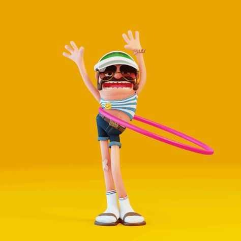 Walter - Loop animation - Personnal project on Behance 3d Loop Animation, Egg Animation, Animation Movement, Animation Sheet, Human Animation, Looping Animation, 3d Videos, Loop Gif, Loop Animation