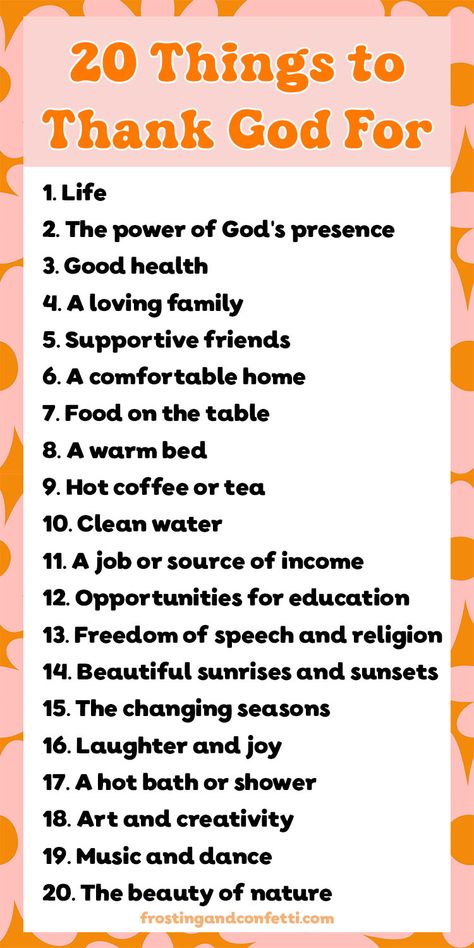 From little blessings to life-changing moments, take a minute out of your day to give thanks and reflect on all the things you can be grateful for. This list has over 100 things you can thank God for. Things I Am Thankful For List, Thank You God For Everything Be Grateful, List Of Religions, 100 Things To Be Grateful For, Things To Thank God For, Things To Be Thankful For List Of, Thanks Giving To God, Things To Be Thankful For, I Am Grateful For List