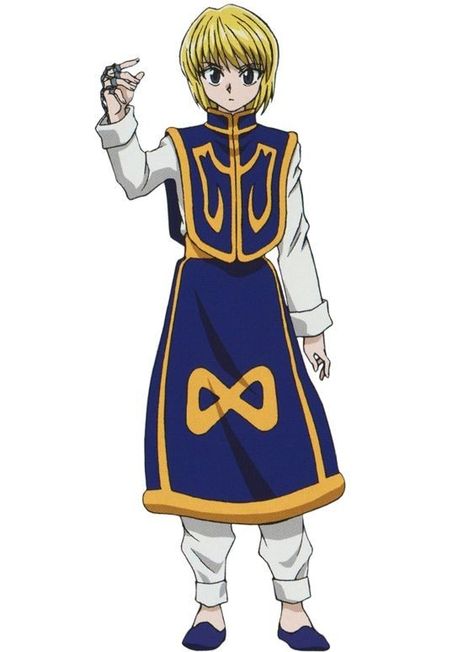 Kurapika Reference, Hxh Nails, Alternative Suit, Hxh Kurapika, Kalluto Zoldyck, Ging Freecss, Alluka Zoldyck, Hunter Outfit, Love Scrapbook