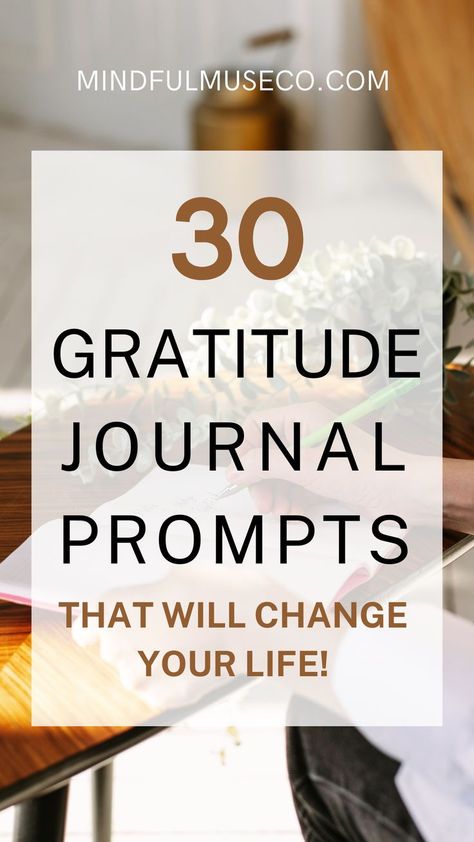 Gratitude journaling is a powerful tool for improving your mental health. These 5 prompts will help you focus on the positive aspects of your life and increase your feelings of happiness and well-being.

#gratitude #journaling #mentalhealth Journal Ideas Gratitude, Health Gratitude, Gratitude Journal Ideas, Journal Prompts For Mental Health, Mindful Moments, Gratitude Journal Prompts, Daily Journal Prompts, Gratitude Affirmations, Life Management