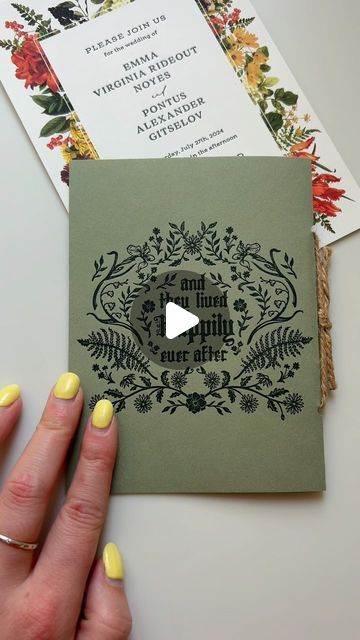 Emma Noyes on Instagram: "These wedding invites are a bookish girl's DREAM 🥹🥹 

Shout out to @smittenboutiqueshop for bringing my vision to life and shout out to @gits_junior for having zero opinion on wedding invitations lol" Bookish Wedding, White Weddings, When I Get Married, Wedding Plan, Wedding Vibes, I Got Married, Wedding Board, Girls Dream, Wedding Invites