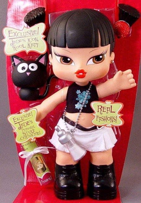 LAST 1 ~ BIG Bratz Babyz Jade & Kool Kat ~ Asian Toddler ~ Vinyl ~ New Asian Bratz, 2000s Dolls, Baby Bratz, Bratz Jade, Bri On Twitter, 2000 Toys, Bratz Babyz, 2000s Toys, Brat Doll