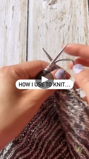 How To Continental Knit, Knitting Casting On Methods, How To Fix Knitting Mistakes, Left Leaning Increase Knitting, Cast On Methods Knitting, Knitting Basics, Purl Stitch, Latest Albums, Knitting Tutorial