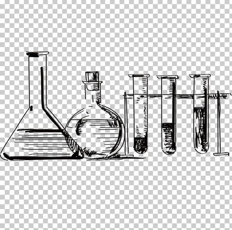 Science Bottles Drawing, Chemistry Drawing Ideas, Chemistry Drawing Art, Science Lab Drawing, Laboratory Apparatus Drawing, Chemical Drawing, Chemistry Classroom Decorations, Laboratory Drawing, Science Art Drawings