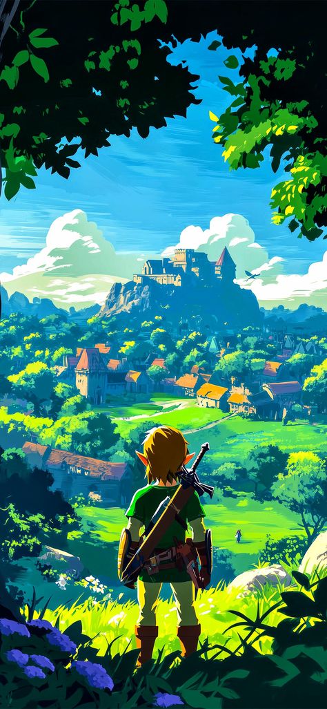 The Legend Of Zelda Wallpaper Iphone, The Legend Of Zelda Wallpaper, Legend Of Zelda Wallpaper, Link Zelda Art, Zelda Wallpaper, Handy Wallpaper, Game Fanart, Robot Concept, Link Zelda