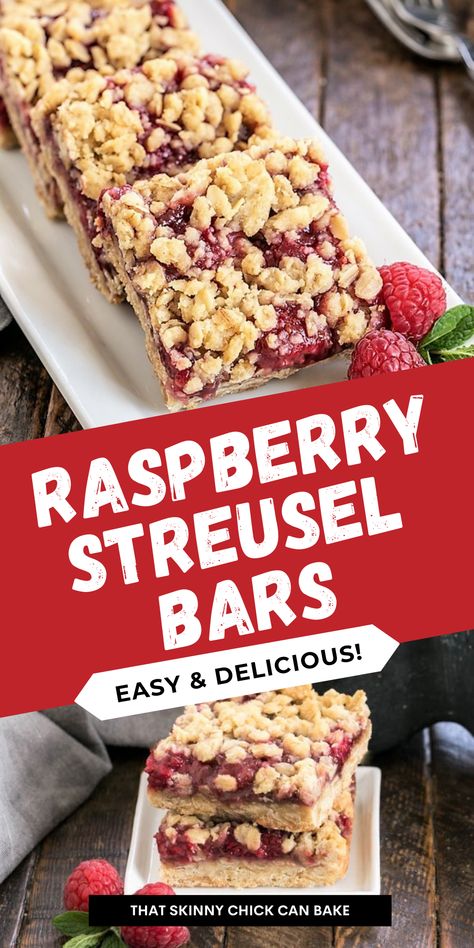 Raspberry Crumble Bars With Fresh Raspberries, Fresh Raspberry Bars Recipes, Raspberry Bars With Fresh Raspberries, Raspberry Desserts Fresh Raspberries, Vegan Raspberry Bars, Fresh Raspberry Bars, Raspberry Streusel Bars, Fresh Rasberry Deserts Easy, Fresh Raspberries Desserts