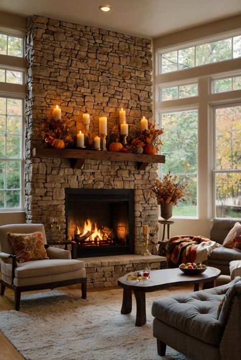 Fall Furniture , Autumn Cozy Fall ,Decor Easy Fall ,
Decor Neutral Fall ,Decor Fall ,Decor Inspiration ,Fall Decor Ideas Cozy Fireplace Decor, Modern Hearth, Aesthetic Fireplace, Fireplace Mantel Decor Ideas, Autumn Fireplace, Thanksgiving Mantel Decor, Fireplace Styling, Elegant Fireplace, Hearth Decor