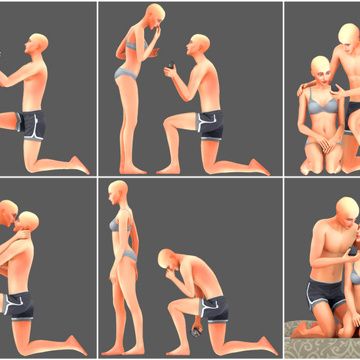 Sims 4 Proposing Poses, Sims 4 Propose Poses, Ts4 Proposal Poses, Sims 4 Cc Proposal Poses, Engagement Poses Sims 4, Proposal Pose Reference, Sims 4 Wedding Pose Pack, Sims 4 Proposal, Sims 4 Proposal Pose