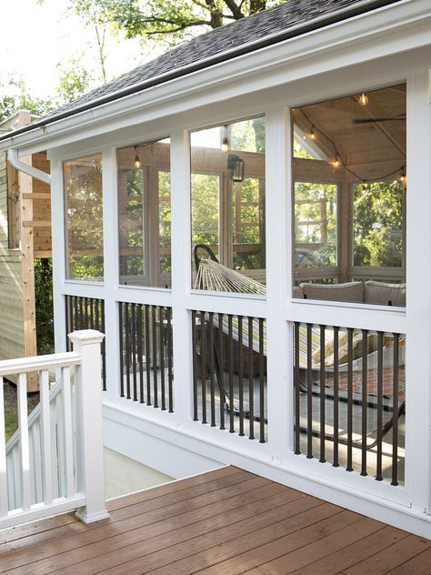 Porch Enclosure Ideas, Screened In Porch Plans, Back Porch Decorating, Screened In Porch Ideas, Porch Enclosure, Screened In Porch Diy, Back Porch Designs, Patio Screen, Enclosure Ideas