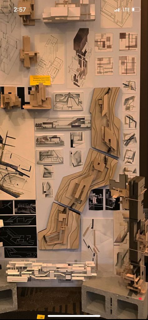 Architecture Presentation Board Handmade, Arch Sketch Architectural Drawings, Open Plan Architecture, Section Model Architecture, Home Concept Art, Architecture Notes, Architecture Display, Architecture Room, Architecture Study