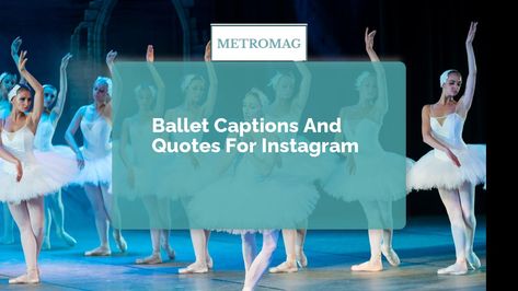 Discover inspiring ballet captions and quotes for Instagram to share with your friends and followers. Read on to find the perfect caption for your next post! Ballet Captions, Dance Captions Instagram, Ballet Quotes, Swan Lake Ballet, Plant Styling, Ballet Moves, Expressing Emotions, Perfect Captions, Classical Dance