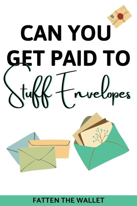 Envelope Stuffing Jobs Legit, Stuffing Envelopes At Home, Envelope Writing Jobs, Writing Envelopes Side Hustle, Money Stuffing Envelopes, Money Stuffing, Writing Envelopes, Envelope Stuffing, Typing Jobs From Home