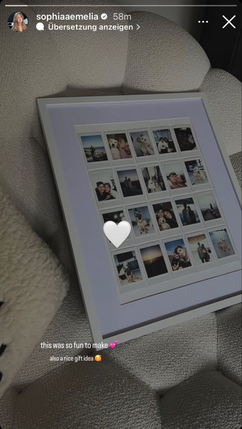 Sophia Weber, Polaroid Picture Frame, Memory Pictures, Kai Havertz, Diy Anniversary, Diy Birthday Gifts For Friends, Family Wall Decor, Bf Gifts