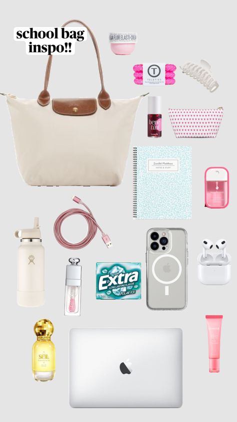 #school #schoolbag #schoolbaginspo #longchamp #dior #europe #vanillagirl #aestheticgirl #itgirl Create Collage, Creative Play, Glow Up?, Aesthetic Girl, Connect With People, Your Aesthetic, Creative Energy, Travel Essentials, Dior