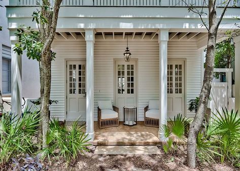 Rosemary Beach Interiors, Florida Homes Exterior, Rosemary Beach Homes, Beachy House, Home Highlights, Coastal Exterior, Beach Interior Design, Florida Cottage, Rosemary Beach Florida