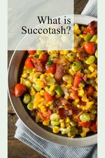 For those of you unfamiliar with succotash, it is a dish consisting primarily of corn and lima beans, often cooked with tomatoes.  The word “succotash” comes from a Narragansett (a language spoken by Native Americans) word meaning “broken corn kernels.” It’s known as an American Southern dish that dates back to the 1700s and is often served as a side dish or as a main course. Dessert Quesadilla Recipes, Cajun Turkey Recipe, Breakfast Quesadilla Recipes, Succotash Recipe, Corn Succotash, Native American Food, Southern Dishes, American Recipes, Southern Fried Chicken