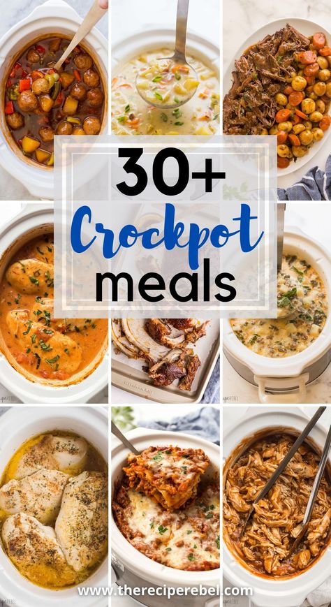 Easy Group Meals, Laundry Tricks, Easy Crockpot Meals, Meals Crockpot, Fall Crockpot, Amazing Slow Cooker Recipes, Defined Dish, Crockpot Ideas, Crockpot Dinners