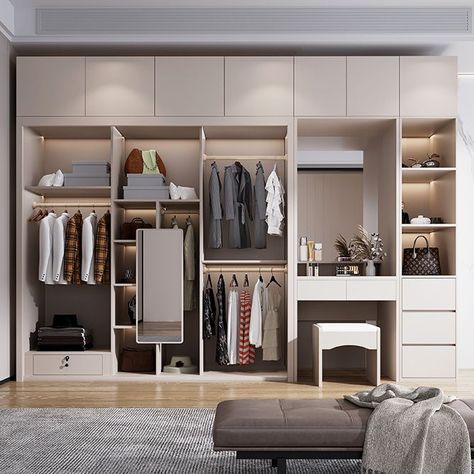 What is Included Color: Beige Style: Modern Product Type: Wardrobe Armoire Non-Hanging Armoire Size: 47"L x 24"W x 79"H 55"L x 24"W x 79"H 63"L x 24"W x 79"H 71"L x 24"W x 79"H 79"L x 24"W x 79"H 87"L x 24"W x 79"H 94"L x 24"W x 79"H 34.6"L x 34.6"W x 78.7"H None Height: 70" - 79" >80" Material: Wood Wood Type: Manufactured Wood Wood Tone: Light Wood Purposeful Distressing Type: No Distressing Design: Armoires & Wardrobes Sideboard Armories & Top Cabinet Weights & Dimensions Overa L Closet Design, Closet With Shelves, Wooden Bedroom, Armoires & Wardrobes, Wardrobe Armoire, Bedroom Wardrobe, Corner Unit, Beige Style, Wardrobe Closet