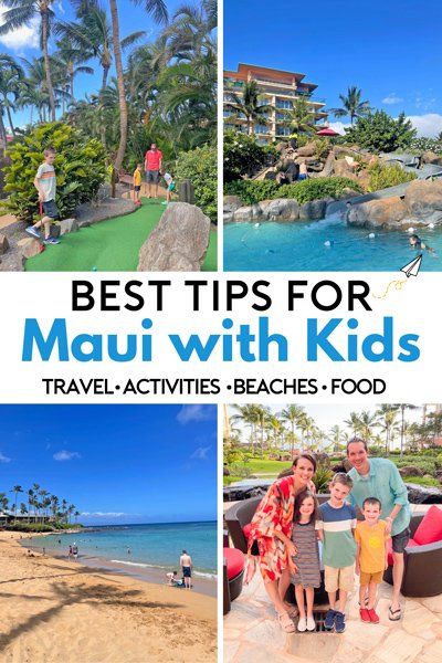 A Simple Guide to Maui with Kids Family Vacations With Kids, Maui With Kids, Kaanapali Maui, Hawaii Family Vacation, Hawaii Kids, Maui Activities, Hawaii Things To Do, Trip To Maui, Maui Travel