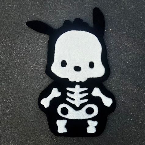 Pochacco Skeleton Rug💀👻🎃🔥 Shop now at GoodChoyice.com or click LINK IN BIO 🛍️ We ship worldwide.🙌 Follow @goodchoyiceoffcial for more kawaii lifestyle posts and order packaging content. ♡ ♡ ♡ ♡ ♡ #sanrio#kuromi#pochacco#cinnamoroll#mymelody#hellokitty#kawaii#hellokittycore#pompompurin#asmr#satisfying#gift#kuromicore#sanriogirl#hellokittyaddict#kuromiandmymelody#usa#phonecase Skeleton Rug, Pochacco Cinnamoroll, Kawaii Lifestyle, Order Packaging, Rug Shop, Sanrio Kuromi, Water Colors, Free Stuff, Aaliyah