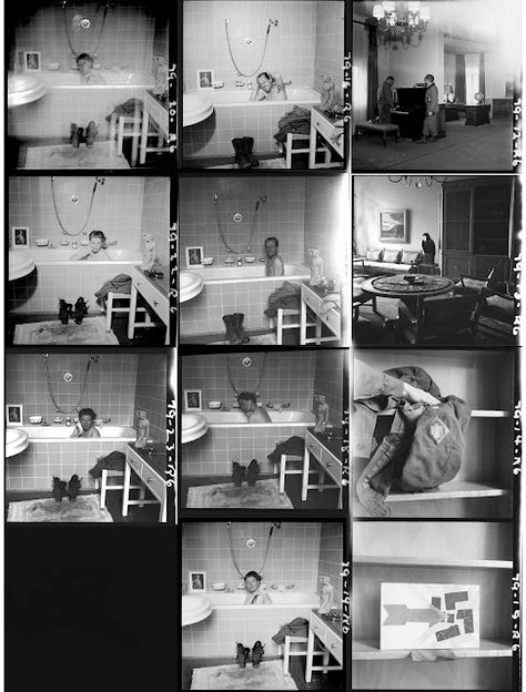 Liberation Of Paris, Bathtub Photography, Contact Sheet, Lee Miller, Contact Print, Vivian Maier, Annie Leibovitz, Man Ray, Cool Poses