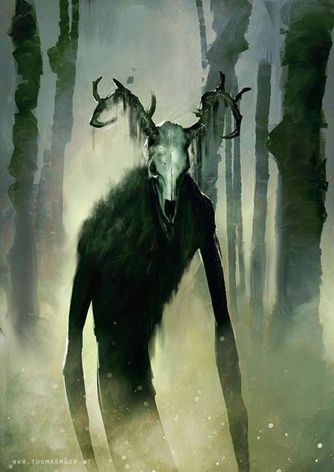 18 Spooky Native American Monsters That Will Keep You Awake At Night In The Woods, In The Middle, The Middle, Trees, Forest, White, Black