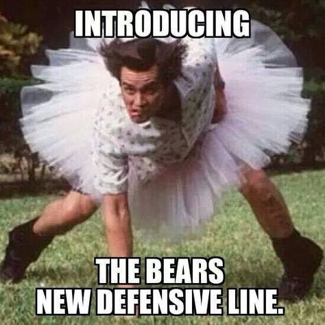 INTRODUCING THE BEARS NEW DEFENSIVE LINE. Crossfit Images, Nfl Jokes, Crossfit Memes, Crossfit Humor, Funny Nfl, Nfl Funny, Football Jokes, Fitness Humor, Funny Sports Pictures