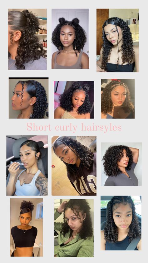 Short Curly Hairstyles For Graduation, Curly Hairstyles For 3c/4a Hair, Black Hairstyles Curly Hair, Hairstyle For 4b Hair, Medium Length Hair Styles Curly Natural, Short 4a Curly Hairstyles, Curly Hairstyles To Cover Forehead, Hair Down Hairstyles Curly Hair, Curly Hair Date Night Natural Hairstyles