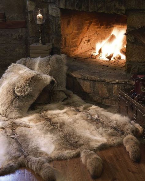 dragonstone Merida Aesthetic, Viking Aesthetic, Medieval Aesthetic, Fire And Blood, House Stark, Winter Cabin, Fantasy House, Fur Blanket, Fantasy Aesthetic