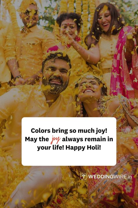 Giving a warm welcome to this phase - we have jotted Holi wishes that would spread more colors to your life as you spread happiness further. Scroll down to read about Holi wishes - Best Holi Wishes, Holi Wishes Messages, Holi Wishes Quotes, Holi Wishes Images, Happy Holi Images, Happy Holi Wishes, Holi Images, Holi Wishes, Messages Quotes