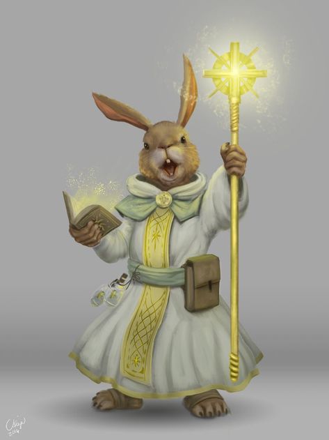 Dnd Animal Characters, Dnd Races, Fantasy Races, Rabbit Art, Dungeons And Dragons Characters, D&d Dungeons And Dragons, Dungeons And Dragons Homebrew, Wow Art, Fantasy Warrior