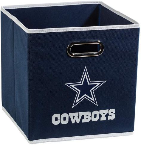 Franklin Sports Dallas Cowboys Collapsible Storage Bin Dallas Cowboys Room, Dallas Cowboys Decor, Dallas Cowboys Pictures, Sports Storage, Pro Football Teams, Fabric Storage Cubes, Storage Bins Organization, Collapsible Storage, Storage Cubes