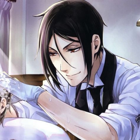 name: black butler Black Butler Matching Icons, Matching Pfp Black And White, Naruto Matching Pfp, Matching Pfp Black, Pfp Black And White, Sebastian Ciel, Pfp Black, Black Butler Manga, Black Butler Sebastian