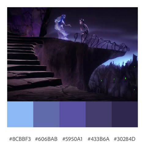 The Corpse Bride Color Palette, Corpse Bride Colors, Tim Burton Color Palette, Corpse Bride Color Palette, Corpse Bride Wedding Theme, Dark Whimsical Aesthetic, Victor Corpse Bride, Corpse Bride Wedding, Corpse Bride Art