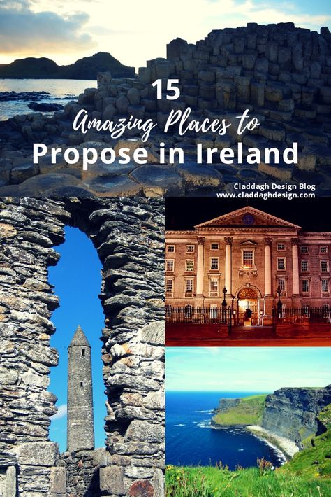 Ireland Proposal, Romantic Ireland, Places To Get Engaged, Irish Engagement Rings, Places To Propose, Winter Proposal, Best Places To Propose, Personalized Engagement Rings, Engagement Ring Custom