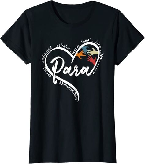 Paraprofessional Shirts, Cricket Shirts, Teacher Treats, Teacher Assistant, School Books, Shirt Ideas, Teacher Shirts, Fashion Brands, Branded T Shirts