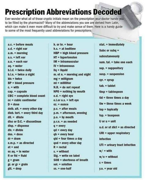 Medical Abbreviations Medical Abbreviations Nursing, Prescription Abbreviations Pharmacy Technician, Pharmacology Abbreviations, Pharmacy Abbreviations, Medical Acronyms, Pharmacy Notes, Nursing Abbreviations, Ptcb Exam, Nursing Anatomy