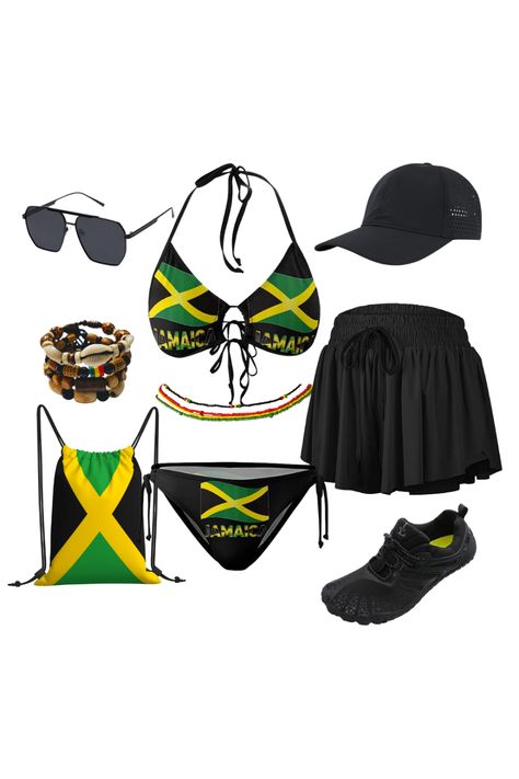 Get inspired by this gorgeous collection of Jamaica outfits that will make you feel like an island goddess! Explore stunning fashion ideas from vibrant beachwear to cool and chic night-out ensembles. Plus, find a complete Jamaica packing guide to ensure you're well-prepared for your trip! Jamaica Vacation Outfits, Jamaican Vacation, Jamaica Outfits, Vacation Outfits Women, Jamaica Vacation, Swimsuits Outfits, Picture Outfits, Vacation Outfits, Travel Outfit