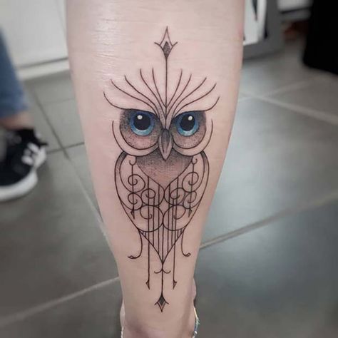 43 Cool Owl Tattoo Ideas for Women | Page 2 of 4 | StayGlam Owl Tattoo Wrist, Owl Tattoo Ideas, Watercolor Owl Tattoos, Cute Owl Tattoo, Rabbit Tattoo, Bright Tattoos, Tiger Tattoo Design, Tattoo Wrist, Special Tattoos