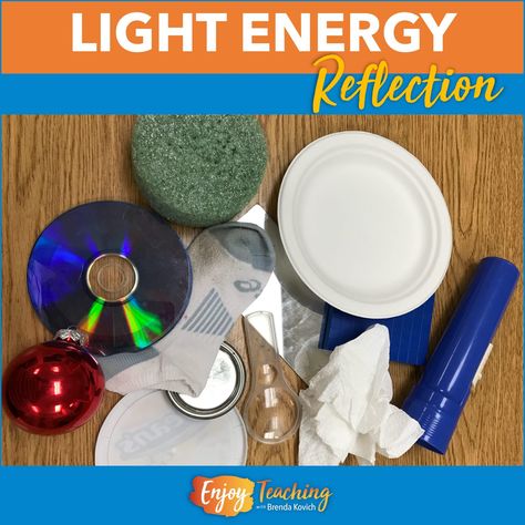 Simple Reflection of Light Experiment for Kids Light Science Experiments, Light Experiment, Light Experiments, Reflection Of Light, Science Stations, Light Science, Reflection Activities, Hand Lens, Experiment For Kids